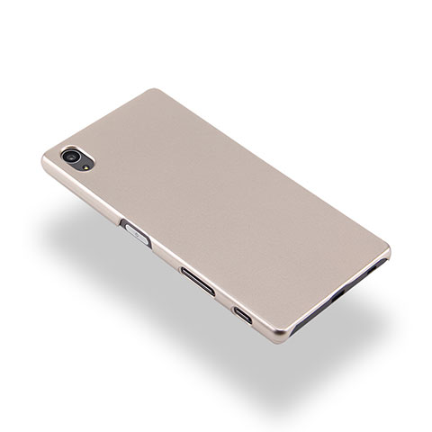 Schutzhülle Kunststoff Hülle Matt für Sony Xperia Z5 Premium Gold