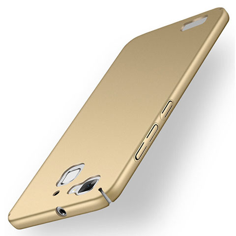 Schutzhülle Kunststoff Hülle Matt M01 für Huawei P8 Lite Smart Gold