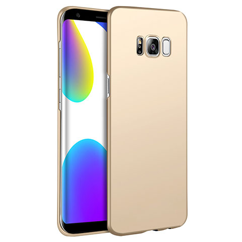 Schutzhülle Kunststoff Hülle Matt M12 für Samsung Galaxy S8 Gold