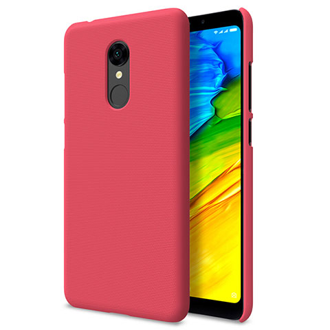Schutzhülle Kunststoff Hülle Punkte Loch für Xiaomi Redmi 5 Rot