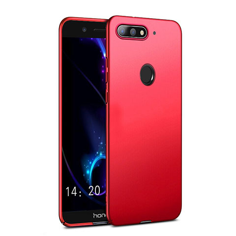 Schutzhülle Kunststoff Tasche Matt für Huawei Y6 (2018) Rot