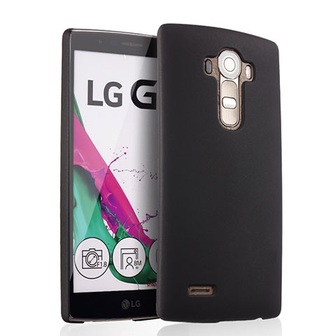 Schutzhülle Kunststoff Tasche Matt für LG G4 Schwarz