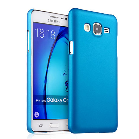 Schutzhülle Kunststoff Tasche Matt für Samsung Galaxy On5 G550FY Hellblau