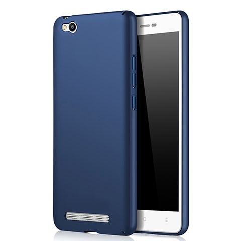 Schutzhülle Kunststoff Tasche Matt für Xiaomi Redmi 3 Blau