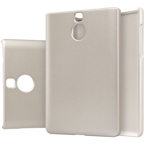 Schutzhülle Kunststoff Tasche Matt M01 für Blackberry Passport Silver Edition Gold