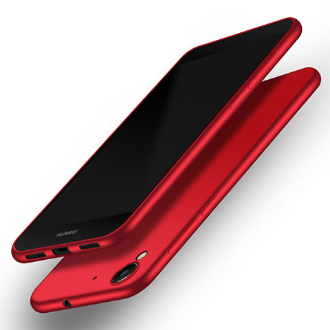 Schutzhülle Kunststoff Tasche Matt M01 für Huawei Honor 5A Rot