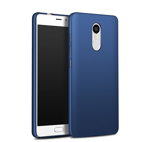 Schutzhülle Kunststoff Tasche Matt Q03 für Xiaomi Redmi Note 4 Blau