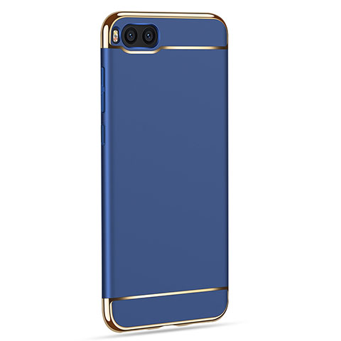 Schutzhülle Luxus Metall Rahmen und Kunststoff für Xiaomi Mi Note 3 Blau