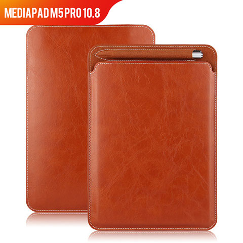 Schutzhülle Stand Tasche Leder für Huawei MediaPad M5 Pro 10.8 Braun