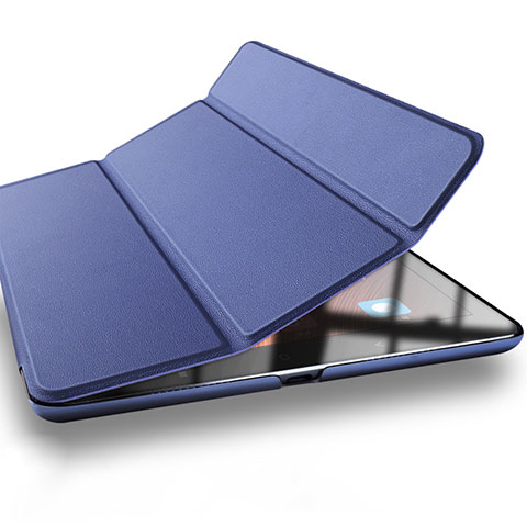 Schutzhülle Stand Tasche Leder L03 für Xiaomi Mi Pad 3 Blau