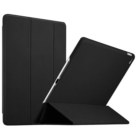 Schutzhülle Stand Tasche Leder L08 für Apple iPad Mini 4 Schwarz