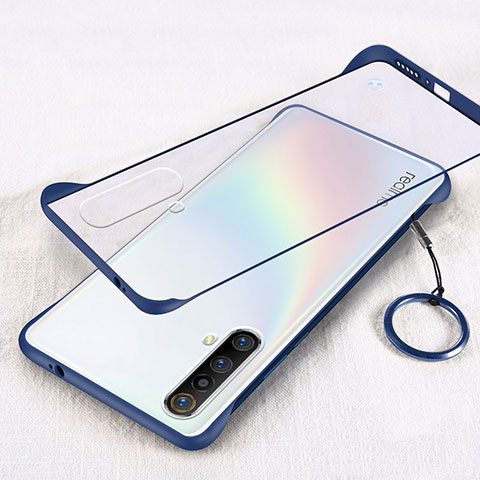 Schutzhülle Ultra Dünn Handyhülle Hülle Durchsichtig Transparent Tasche für Realme X3 SuperZoom Blau