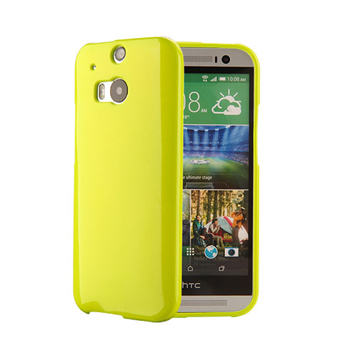 Silikon Hülle Gummi Schutzhülle für HTC One M8 Grün