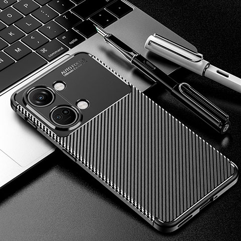 Silikon Hülle Handyhülle Gummi Schutzhülle Flexible Tasche Köper für OnePlus Nord 3 5G Schwarz