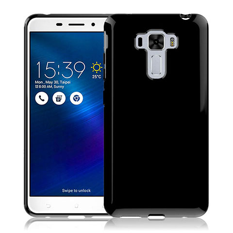 Silikon Hülle Handyhülle Gummi Schutzhülle für Asus Zenfone 3 Laser Schwarz