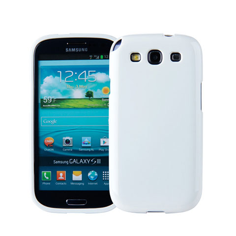 Silikon Hülle Handyhülle Gummi Schutzhülle für Samsung Galaxy S3 4G i9305 Weiß