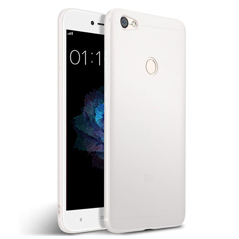 Silikon Hülle Handyhülle Gummi Schutzhülle für Xiaomi Redmi Note 5A Prime Weiß