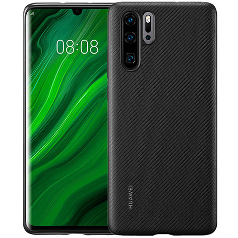 Silikon Hülle Handyhülle Gummi Schutzhülle Köper B02 für Huawei P30 Pro Schwarz