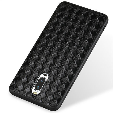 Silikon Hülle Handyhülle Gummi Schutzhülle Leder für Huawei Mate 9 Pro Schwarz