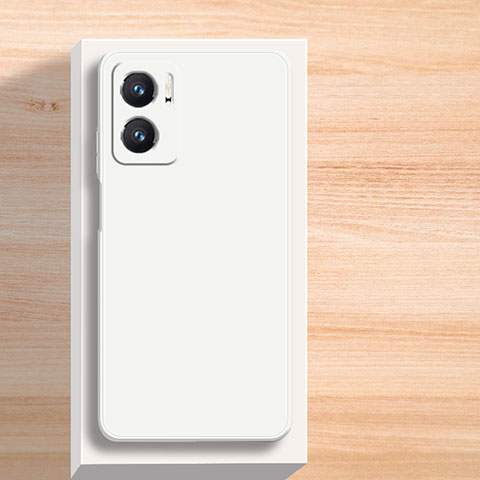 Silikon Hülle Handyhülle Ultra Dünn Flexible Schutzhülle 360 Grad Ganzkörper Tasche YK2 für Xiaomi Redmi 10 5G Weiß