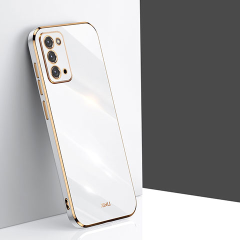 Silikon Hülle Handyhülle Ultra Dünn Flexible Schutzhülle Tasche XL1 für Samsung Galaxy Note 20 5G Weiß