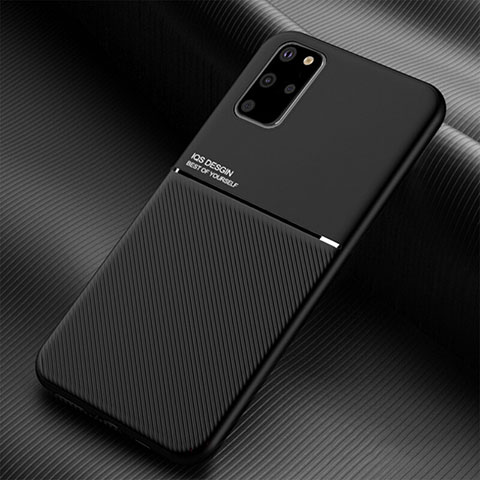Silikon Hülle Handyhülle Ultra Dünn Schutzhülle 360 Grad Tasche C01 für Samsung Galaxy S20 Plus 5G Schwarz