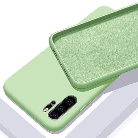 Silikon Hülle Handyhülle Ultra Dünn Schutzhülle 360 Grad Tasche C02 für Huawei P30 Pro Grün