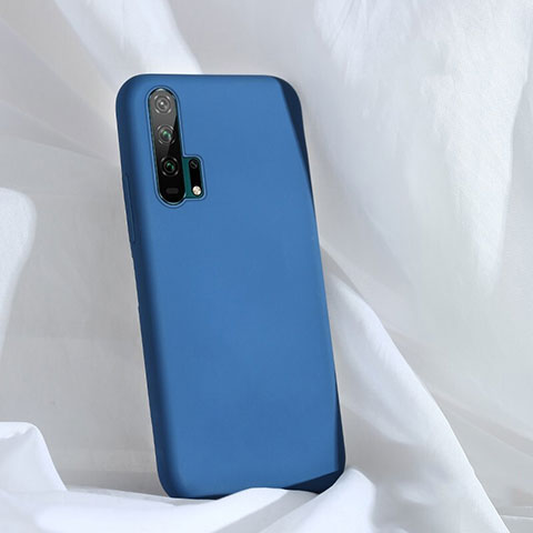 Silikon Hülle Handyhülle Ultra Dünn Schutzhülle 360 Grad Tasche C03 für Huawei Honor 20 Pro Blau