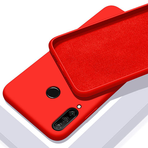 Silikon Hülle Handyhülle Ultra Dünn Schutzhülle 360 Grad Tasche für Huawei Honor 20 Lite Rot