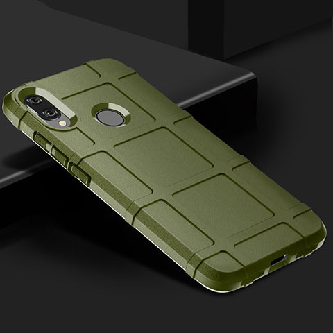 Silikon Hülle Handyhülle Ultra Dünn Schutzhülle 360 Grad Tasche für Xiaomi Redmi Note 7 Pro Grün