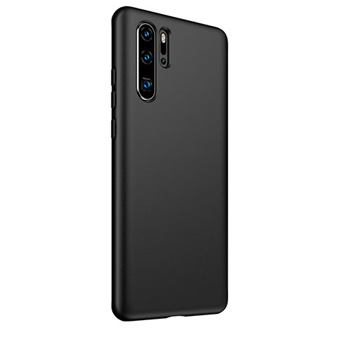 Silikon Hülle Handyhülle Ultra Dünn Schutzhülle 360 Grad Tasche S01 für Huawei P30 Pro Schwarz