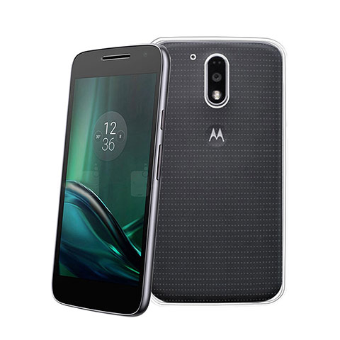 Silikon Hülle Handyhülle Ultra Dünn Schutzhülle Durchsichtig Transparent für Motorola Moto G4 Plus Klar