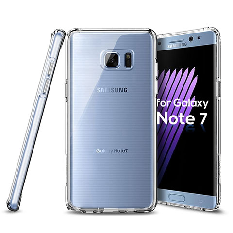 Silikon Hülle Handyhülle Ultra Dünn Schutzhülle Durchsichtig Transparent für Samsung Galaxy Note 7 Klar
