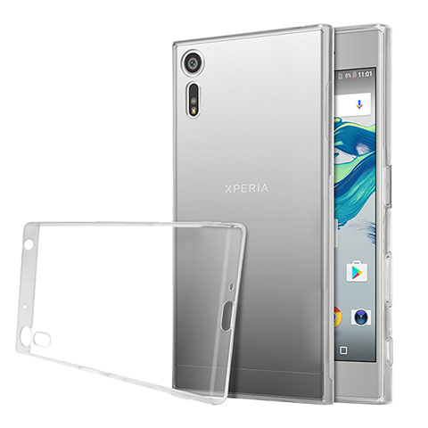 Silikon Hülle Handyhülle Ultra Dünn Schutzhülle Durchsichtig Transparent für Sony Xperia XZs Klar