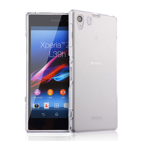 Silikon Hülle Handyhülle Ultra Dünn Schutzhülle Durchsichtig Transparent für Sony Xperia Z1 L39h Klar