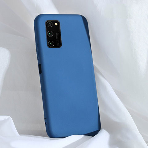 Silikon Hülle Handyhülle Ultra Dünn Schutzhülle Flexible 360 Grad Ganzkörper Tasche C03 für Huawei Honor View 30 5G Blau