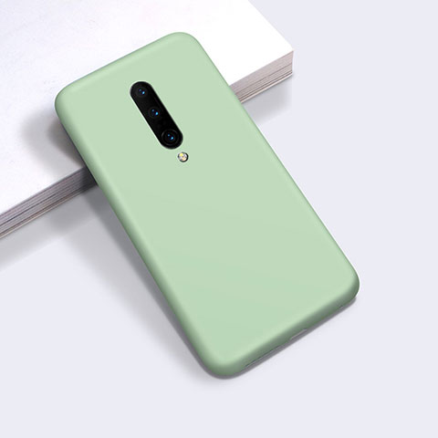 Silikon Hülle Handyhülle Ultra Dünn Schutzhülle Flexible 360 Grad Ganzkörper Tasche C03 für OnePlus 8 Grün