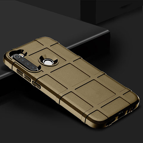 Silikon Hülle Handyhülle Ultra Dünn Schutzhülle Flexible 360 Grad Ganzkörper Tasche C03 für Xiaomi Redmi Note 8 Braun
