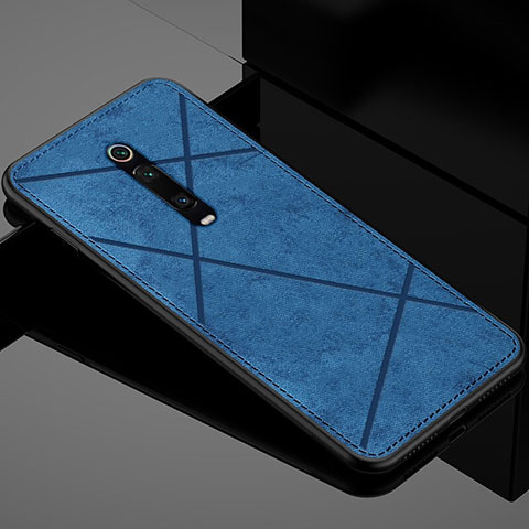Silikon Hülle Handyhülle Ultra Dünn Schutzhülle Flexible Tasche C03 für Xiaomi Mi 9T Pro Blau
