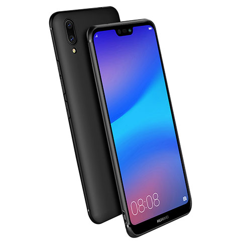 Silikon Hülle Handyhülle Ultra Dünn Schutzhülle für Huawei Nova 3 Schwarz