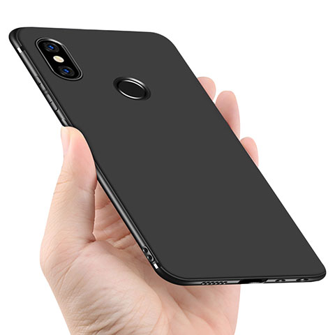 Silikon Hülle Handyhülle Ultra Dünn Schutzhülle für Xiaomi Redmi Note 5 Pro Schwarz