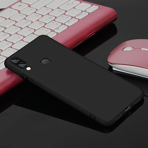 Silikon Hülle Handyhülle Ultra Dünn Schutzhülle für Xiaomi Redmi Note 7 Pro Schwarz