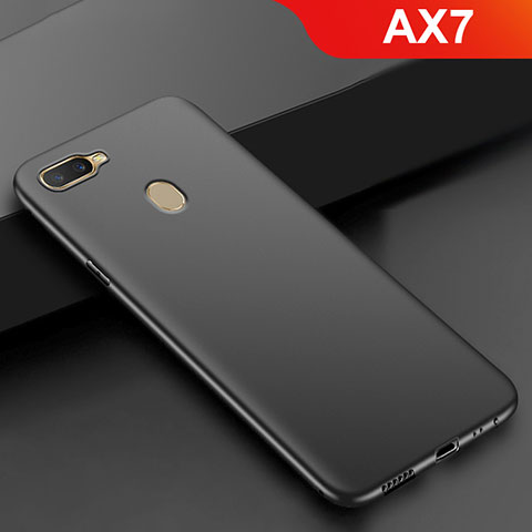 Silikon Hülle Handyhülle Ultra Dünn Schutzhülle S02 für Oppo AX7 Schwarz