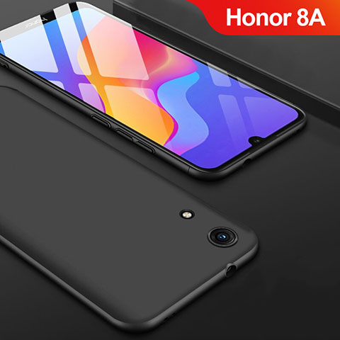 Silikon Hülle Handyhülle Ultra Dünn Schutzhülle S08 für Huawei Honor 8A Schwarz