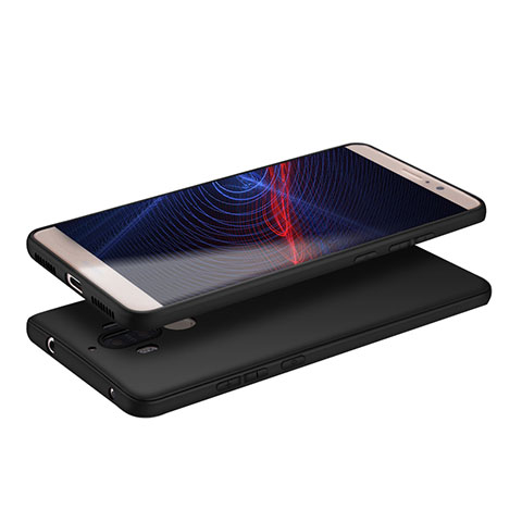 Silikon Hülle Handyhülle Ultra Dünn Schutzhülle S08 für Huawei Mate 9 Schwarz