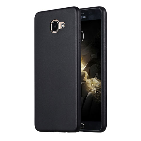 Silikon Hülle Handyhülle Ultra Dünn Schutzhülle Silikon für Samsung Galaxy A9 (2016) A9000 Schwarz