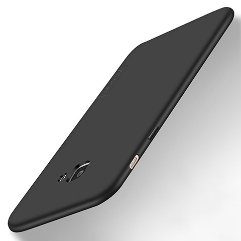 Silikon Hülle Handyhülle Ultra Dünn Schutzhülle Silikon für Samsung Galaxy J7 Prime Schwarz
