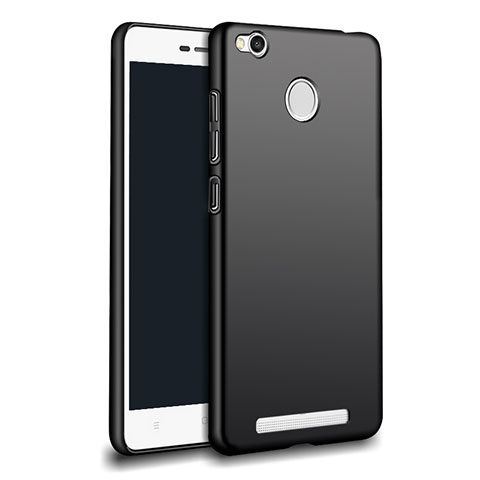 Silikon Hülle Handyhülle Ultra Dünn Schutzhülle Silikon für Xiaomi Redmi 3S Prime Schwarz