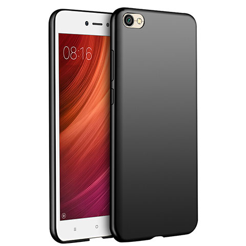 Silikon Hülle Handyhülle Ultra Dünn Schutzhülle Silikon für Xiaomi Redmi Note 5A Standard Edition Schwarz