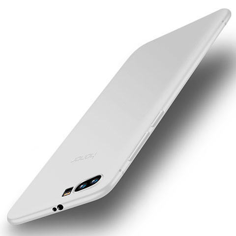 Silikon Hülle Handyhülle Ultra Dünn Schutzhülle Tasche S01 für Huawei Honor 9 Weiß